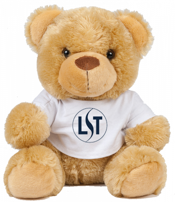 Sportyfied - Lst Mascot Teddy In Tshirt - Lysebrun